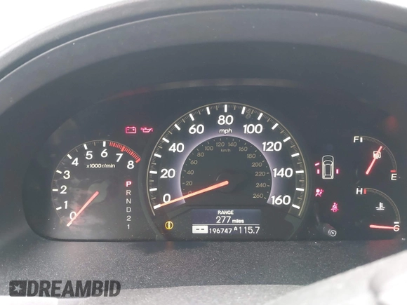 2009 Honda Odyssey Touring with VIN 5FNRL38859B029714, listed as a IAAI auction lot 42266381 with 196,747 mi miles and . Bid and sale history available at DreamBid. Image 7.