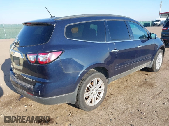 2015 Chevrolet Traverse LT with VIN 1GNKVGKD9FJ381764, listed as a IAAI auction lot 41998902 with 96,370 mi miles and . Bid and sale history available at DreamBid. Image 4.