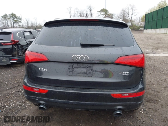 2014 Audi Q5 Premium Plus with VIN WA1LFAFP1EA004978, listed as a IAAI auction lot 42079044 with 108,355 mi miles. Bid and sale history available at carsss.com. Image 16.
