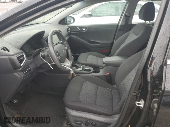 2019 Hyundai Ioniq SEL with VIN KMHC75LC8KU106716, listed as a Copart auction lot 53652815 with 49,948 mi miles and Salvage Title. Bid and sale history available at DreamBid. Image 7.