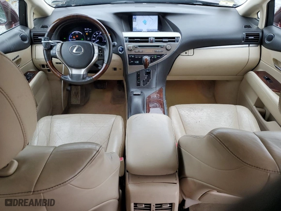 2013 Lexus RX 450h with VIN JTJBC1BAXD2448314, listed as a Copart auction lot 46805655 with 106,474 mi miles and Clean Title. Bid and sale history available at carsss.com. Image 8.