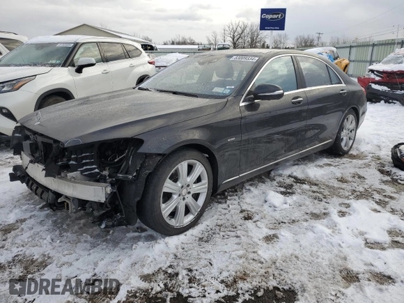 2014 Mercedes-Benz S 550 z VIN WDDUG8FB5EA022362, wystawiony jako Copart lot #83009334 z przebiegiem 150 558 mil mil oraz Szkoda całkowita • Salvage title. Historia ofert i sprzedaży dostępna na DreamBid. Obrazek 1.