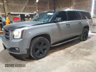 2016 GMC Yukon XL SLT with VIN 1GKS2GKC9GR386981, listed as a Copart auction lot 45188505 with 165,105 mi miles and Clean Title. Bid and sale history available at carsss.com. Image 1.