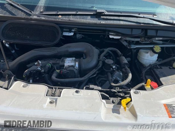 2023 Ford Transit Cargo with VIN 1FTBR1X83PKC02653, listed as a IAAI auction lot 42789310 with 242 mi miles and . Bid and sale history available at DreamBid. Image 6.
