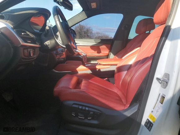 2017 BMW X6 xDrive35i with VIN 5UXKU2C31H0X47437, listed as a Copart auction lot 80047644 with 115,454 mi miles and Clean Title. Bid and sale history available at carsss.com. Image 7.