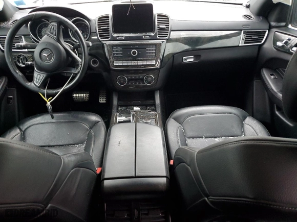 2017 Mercedes-Benz GLE with VIN 4JGED6EB3HA080600, listed as a Copart auction lot 44326635 with 65,497 mi miles and Salvage Title. Bid and sale history available at carsss.com. Image 8.