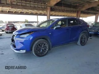 2016 Lexus NX 200t with VIN JTJBARBZ8G2052347, listed as a Copart auction lot 63675215 with 108,398 mi miles and Salvage title. Bid and sale history available at DreamBid. Image 1.