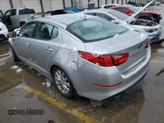 2015 Kia Optima EX with VIN 5XXGN4A71FG433773, listed as a Copart auction lot 43358985 with 53,262 mi miles and Salvage Title. Bid and sale history available at carsss.com. Image 2.