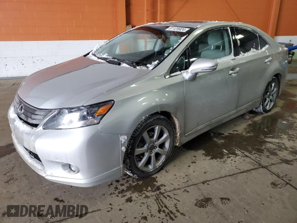 2010 Lexus HS 250h with VIN JTHBB1BA5A2027228, listed as a Copart auction lot 81125924 with 207,372 mi miles and Clean Title. Bid and sale history available at DreamBid. Image 1.