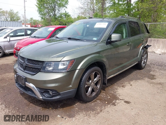 2017 Dodge Journey Crossroad Plus with VIN 3C4PDCGB4HT516369, listed as a IAAI auction lot 42085388 with 159,257 mi miles and . Bid and sale history available at DreamBid. Image 2.