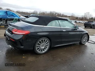 2018 Mercedes-Benz C 300 with VIN WDDWK4KB1JF615509, listed as a Copart auction lot 49956135 with 25,030 mi miles and Salvage title. Bid and sale history available at DreamBid. Image 3.