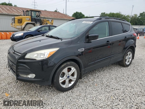 2013 Ford Escape SE with VIN 1FMCU0GX7DUB95657, listed as a Copart auction lot 60882835 with 114,116 mi miles and Clean title. Bid and sale history available at DreamBid. Image 1.