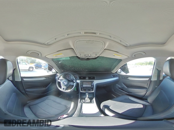2012 Volkswagen Passat SE with VIN 1VWBH7A30CC045734, listed as a Copart auction lot 61510605 with 130,035 mi miles and Salvage title. Bid and sale history available at DreamBid. Image 15.