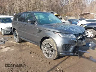 2021 Land Rover Range Rover Sport Autobiography with VIN SALWV2SE2MA770788, listed as a IAAI auction lot 41198868 with 32,143 mi miles. Bid and sale history available at carsss.com. Image 1.
