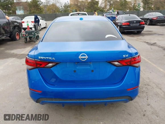 2024 Nissan Sentra SV with VIN 3N1AB8CV6RY259392, listed as a IAAI auction lot 41880299 with 10,976 mi miles and . Bid and sale history available at DreamBid. Image 16.