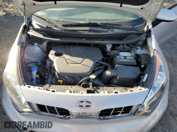 2014 Kia Rio EX with VIN KNADN5A35E6323017, listed as a Copart auction lot 75566694 with 117,996 mi miles and Salvage Title. Bid and sale history available at carsss.com. Image 11.