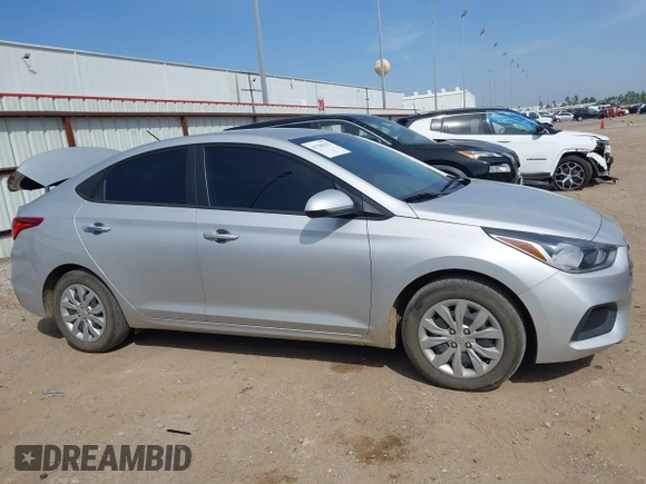 2022 Hyundai Accent SEL with VIN 3KPC24A69NE187223, listed as a IAAI auction lot 41786275 with 36,799 mi miles. Bid and sale history available at carsss.com. Image 13.