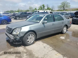 2002 Lexus LS 430 z VIN JTHBN30F820081914, wystawiony jako Copart lot #54719125 z przebiegiem 268 381 mil mil oraz Szkoda całkowita • Salvage title. Historia ofert i sprzedaży dostępna na DreamBid. Obrazek 1.