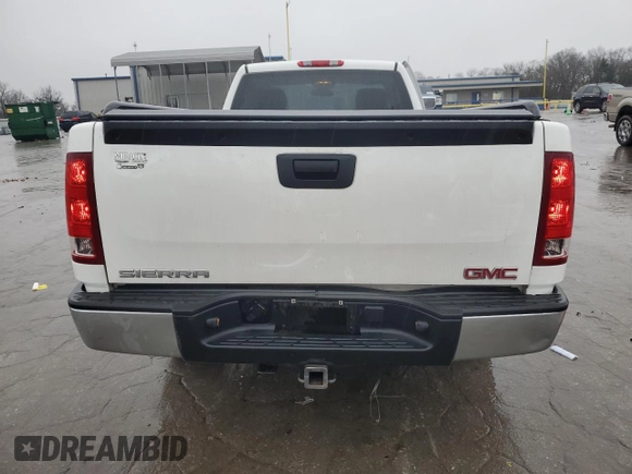2011 GMC Sierra 1500 Work Truck z VIN 1GTN1TEX6BZ154673, wystawiony jako Copart lot #44840095 z przebiegiem 91 669 mil mil oraz Szkody całkowita. Historia ofert i sprzedaży dostępna na DreamBid. Obrazek 6.