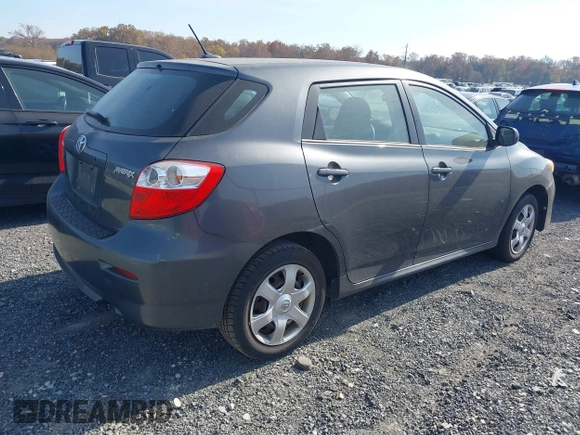 2009 Toyota Matrix with VIN 2T1KU40E59C045695, listed as a IAAI auction lot 40704306 with 140,015 mi miles and . Bid and sale history available at DreamBid. Image 4.