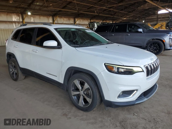 2019 Jeep Cherokee Limited z VIN 1C4PJLDB7KD300607, wystawiony jako Copart lot #55182825 z przebiegiem 139 941 mil mil oraz Szkoda całkowita • Salvage title. Historia ofert i sprzedaży dostępna na DreamBid. Obrazek 4.
