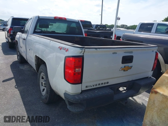 2015 Chevrolet Silverado 1500 Work Truck with VIN 1GCNKPEH5FZ240995, listed as a IAAI auction lot 41571561 with 56,149 mi miles. Bid and sale history available at carsss.com. Image 3.