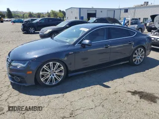 2012 Audi A7 Prestige with VIN WAU3GAFC8CN169767, listed as a Copart auction lot 64520035 with 123,538 mi miles and Salvage title. Bid and sale history available at DreamBid. Image 1.