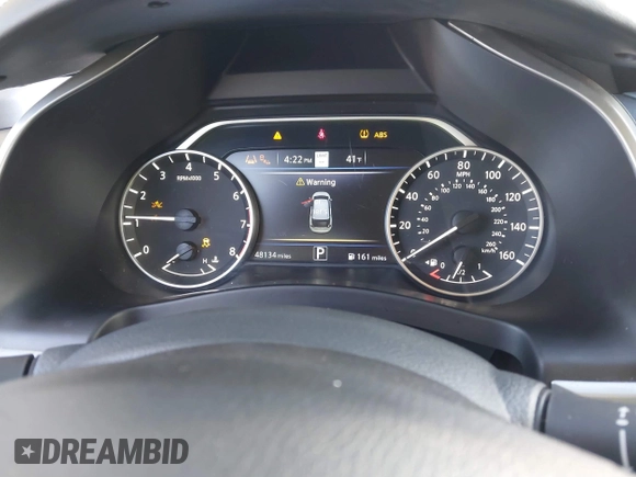 2021 Nissan Murano SL with VIN 5N1AZ2CS6MC130755, listed as a IAAI auction lot 40950186 with 48,134 mi miles and . Bid and sale history available at DreamBid. Image 7.