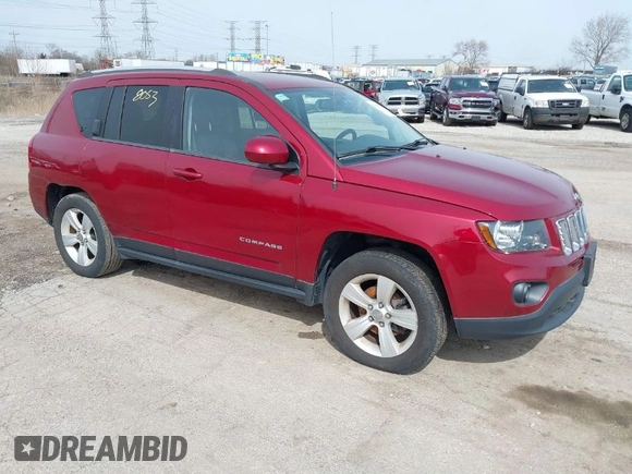 2017 Jeep Compass High Altitude with VIN 1C4NJDEB4HD191432, listed as a IAAI auction lot 41938053 with 183,621 mi miles and . Bid and sale history available at DreamBid. Image 1.
