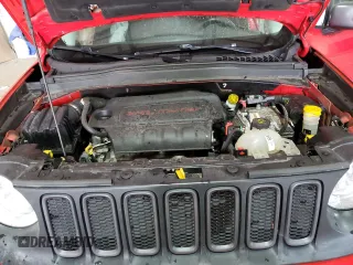 2015 Jeep Renegade Trailhawk with VIN ZACCJBCT3FPB27436, listed as a Copart auction lot 47362655 with 96,520 mi miles and Salvage title. Bid and sale history available at DreamBid. Image 12.