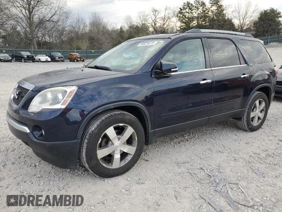 2011 GMC Acadia SLT2 with VIN 1GKKVSED9BJ194899, listed as a Copart auction lot 50625675 with 170,313 mi miles and Salvage Title. Bid and sale history available at carsss.com. Image 1.
