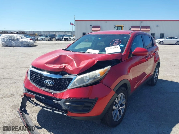 2015 Kia Sportage LX with VIN KNDPB3AC4F7702194, listed as a IAAI auction lot 41752864 with 170,256 mi miles. Bid and sale history available at carsss.com. Image 17.