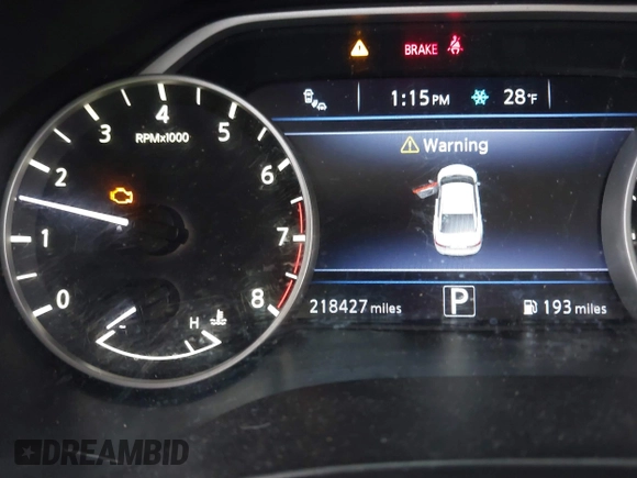 2016 Nissan Maxima Platinum with VIN 1N4AA6AP2GC405341, listed as a IAAI auction lot 41503401 with 218,427 mi miles and . Bid and sale history available at DreamBid. Image 16.