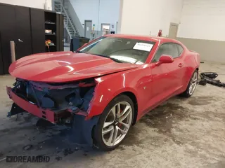 2021 Chevrolet Camaro 2LT with VIN 1G1FD1RSXM0104809, listed as a IAAI auction lot 41294623 with 164,533 mi miles. Bid and sale history available at carsss.com. Image 2.