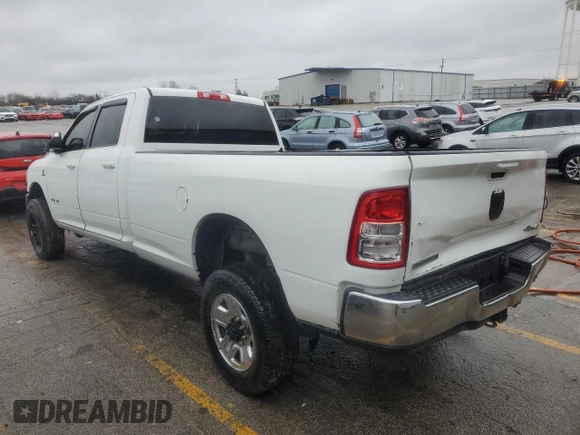 2020 Ram 2500 Big Horn with VIN 3C6UR5JL9LG141055, listed as a Copart auction lot 86027224 with 72,248 mi miles and Clean Title. Bid and sale history available at carsss.com. Image 2.