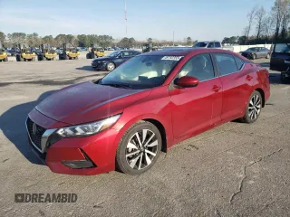 2021 Nissan Sentra SV with VIN 3N1AB8CV6MY270935, listed as a Copart auction lot 49792355 with 99,482 mi miles and Salvage title. Bid and sale history available at DreamBid. Image 1.