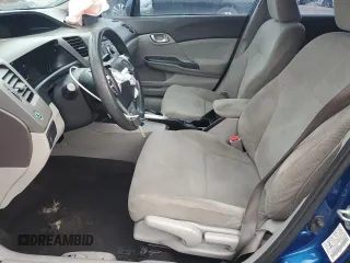 2012 Honda Civic EX with VIN 19XFB2F89CE002130, listed as a Copart auction lot 48515155 with 190,416 mi miles and Salvage Title. Bid and sale history available at DreamBid. Image 7.