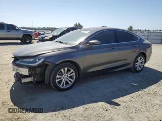 2015 Chrysler 200 Limited z VIN 1C3CCCAB4FN627452, wystawiony jako Copart lot #60923745 z przebiegiem 104 727 mil mil oraz Szkoda całkowita • Salvage title. Historia ofert i sprzedaży dostępna na DreamBid. Obrazek 1.