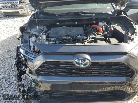 2024 Toyota RAV4 Hybrid SE with VIN JTM16RFV4RD123719, listed as a Copart auction lot 52952275 with 26,394 mi miles and Salvage title. Bid and sale history available at DreamBid. Image 12.