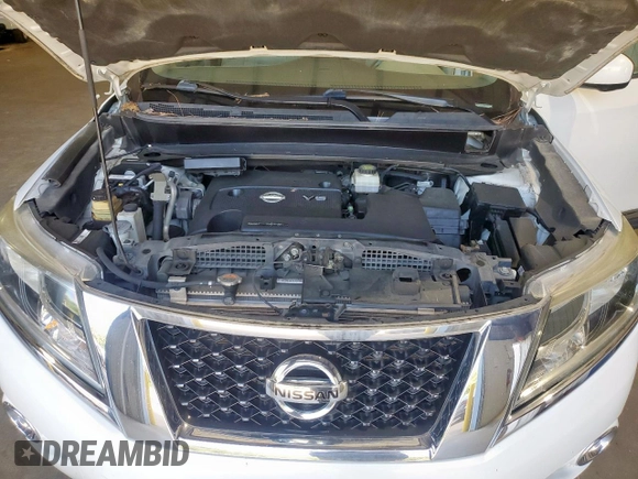 2014 Nissan Pathfinder S z VIN 5N1AR2MN6EC647452, wystawiony jako Copart lot #58189075 z przebiegiem 138 402 mil mil oraz Czysty tytuł • Clean title. Historia ofert i sprzedaży dostępna na DreamBid. Obrazek 12.