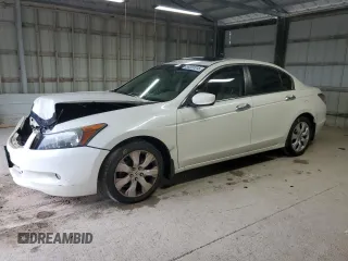 2008 Honda Accord EX-L с VIN 1HGCP36838A019544, выставлен на аукционе Copart как лот 58381515 с пробегом 128 985 миль миль и Списание • Salvage title. История ставок и продаж доступна на DreamBid. Изображение 1.