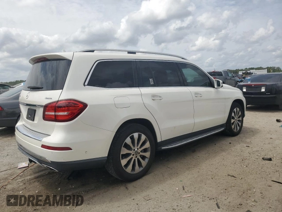 2018 Mercedes-Benz GLS 450 with VIN 4JGDF6EE1JB004454, listed as a Copart auction lot 54154265 with 63,908 mi miles and Salvage Title. Bid and sale history available at DreamBid. Image 3.