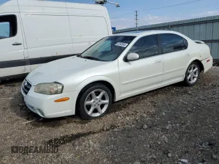 2003 Nissan Maxima SE z VIN JN1DA31D23T501107, wystawiony jako Copart lot #53983895 z przebiegiem 148 410 mil mil oraz Szkoda całkowita • Salvage title. Historia ofert i sprzedaży dostępna na DreamBid. Obrazek 1.