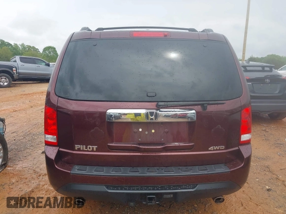2012 Honda Pilot EX-L with VIN 5FNYF4H53CB080599, listed as a IAAI auction lot 41976159 with 100,595 mi miles and . Bid and sale history available at DreamBid. Image 16.