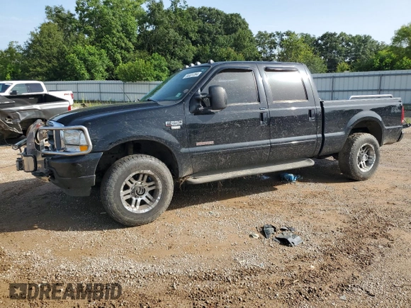 2003 Ford Super Duty F-250 XL with VIN 1FTNW21P73EC67848, listed as a Copart auction lot 64401394 with 146,307 mi miles and Salvage Title. Bid and sale history available at carsss.com. Image 1.