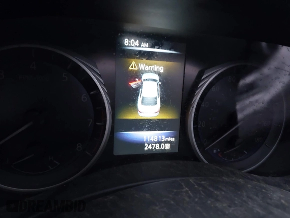 2017 Infiniti Q50 2.0t with VIN JN1CV7AP0HM641062, listed as a IAAI auction lot 41380194 with 114,813 mi miles and . Bid and sale history available at DreamBid. Image 7.