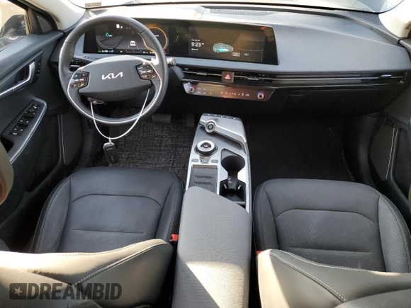 2022 Kia EV6 Wind with VIN KNDC3DLC5N5044247, listed as a Copart auction lot 76916944 with 17,294 mi miles and Salvage Title. Bid and sale history available at carsss.com. Image 8.