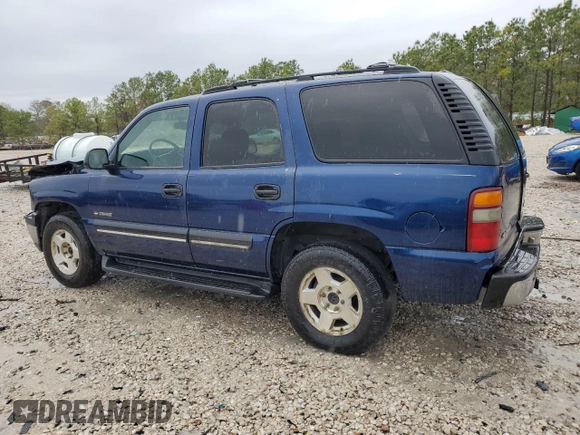 2002 Chevrolet Tahoe LT with VIN 1GNEC13ZX2R170031, listed as a Copart auction lot 88728135 with 370,496 mi miles and Salvage title. Bid and sale history available at DreamBid. Image 2.