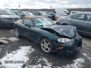 2001 Mazda MX-5 Miata with VIN JM1NB353510216609, listed as a IAAI auction lot 41298866 with 183,388 mi miles and . Bid and sale history available at DreamBid. Image 1.