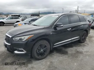 2018 Infiniti QX60 with VIN 5N1DL0MN0JC531127, listed as a Copart auction lot 51188135 with 202,698 mi miles and Salvage Title. Bid and sale history available at carsss.com. Image 1.